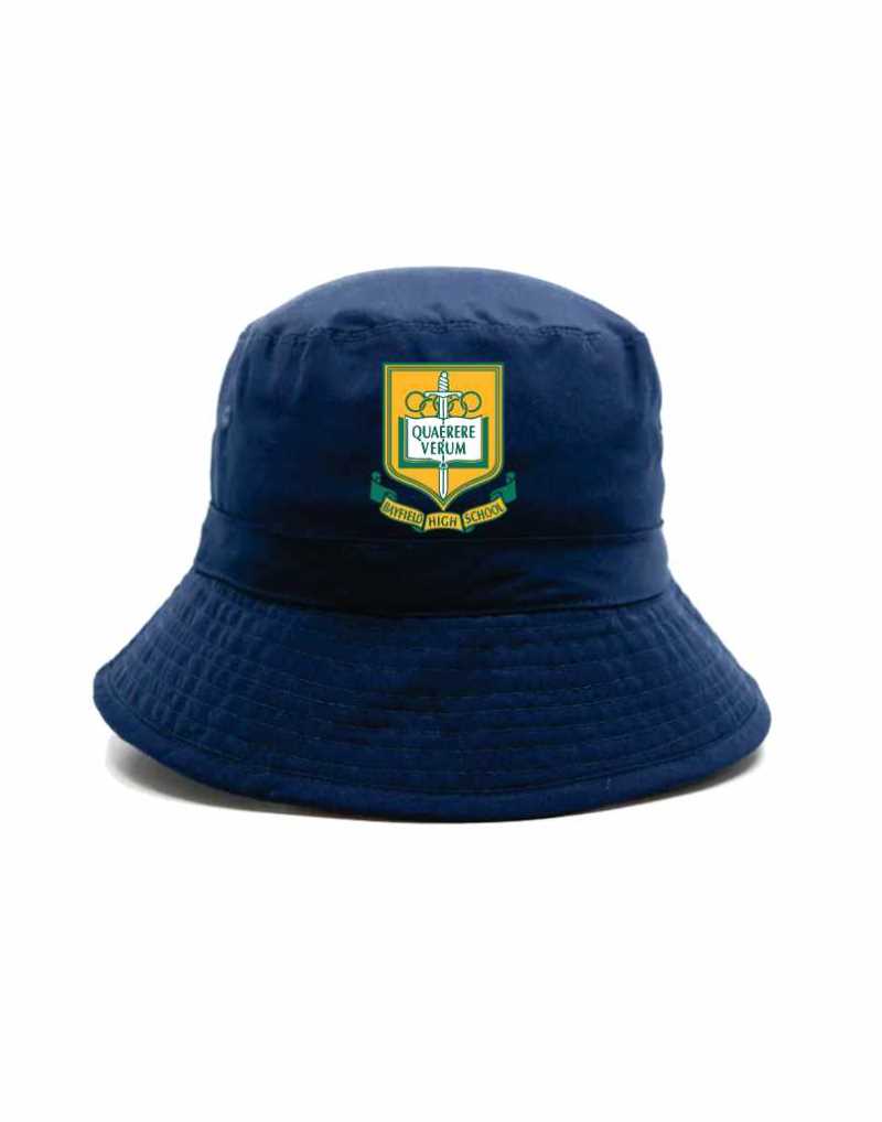 Bayfield High School Bucket Hat Dark Navy 55